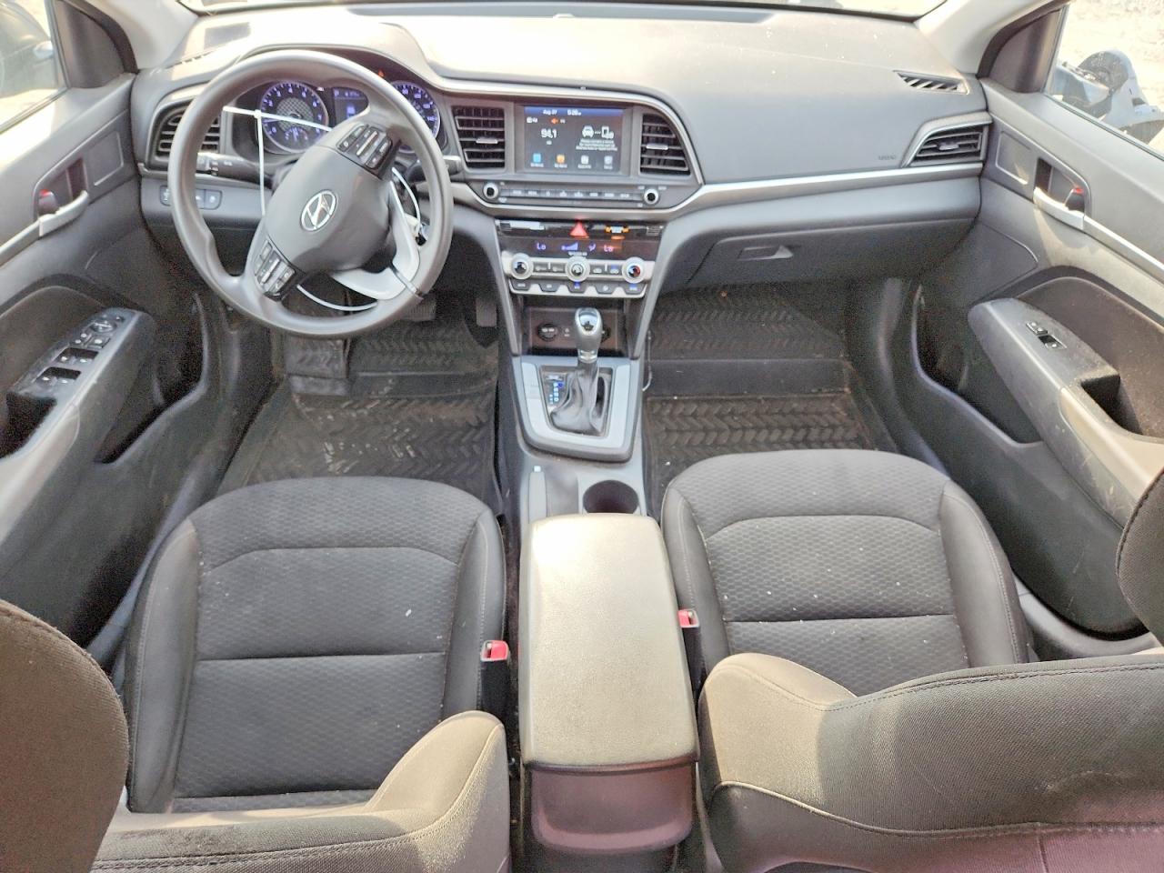2020 Hyundai Elantra Sel Gray vin: 5NPD84LFXLH582343