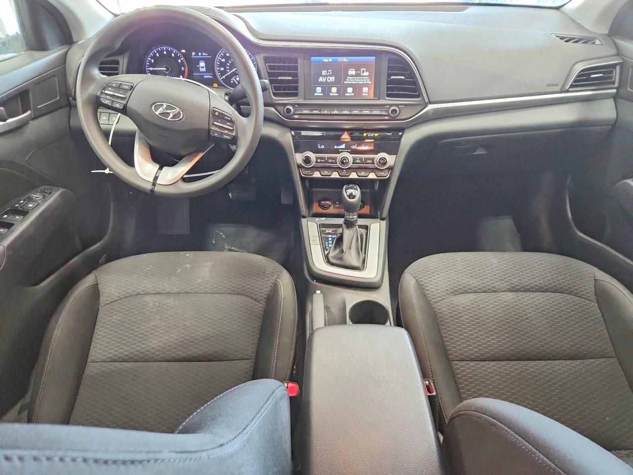 2020 Hyundai Elantra Sel White vin: 5NPD84LFXLH598591