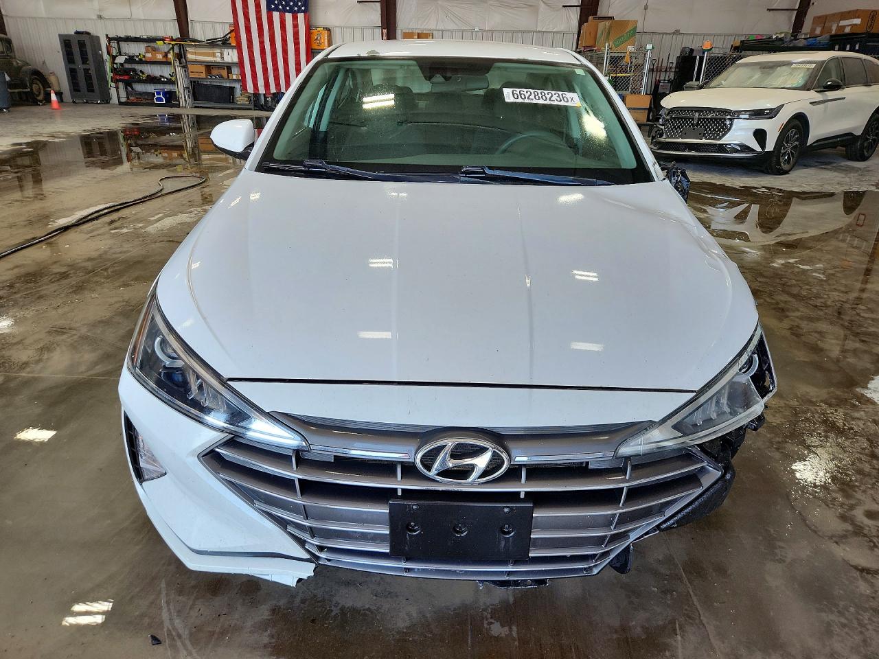 2020 Hyundai Elantra Sel White vin: 5NPD84LFXLH598591