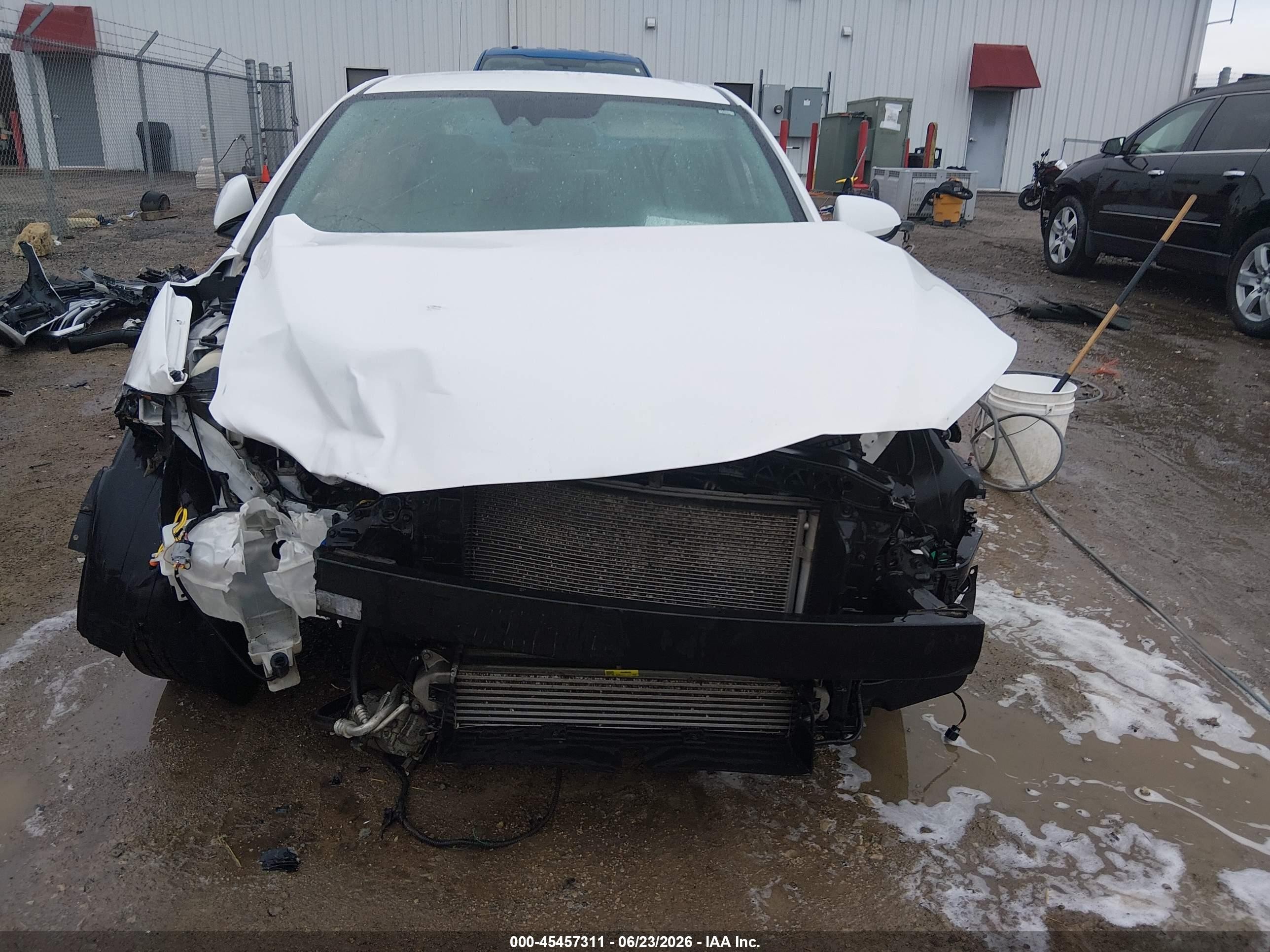 2017 Hyundai Elantra Eco White vin: 5NPD94LA9HH075507