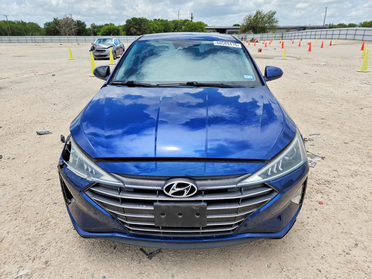 2020 Hyundai Elantra Eco Blue vin: 5NPD94LA9LH530798
