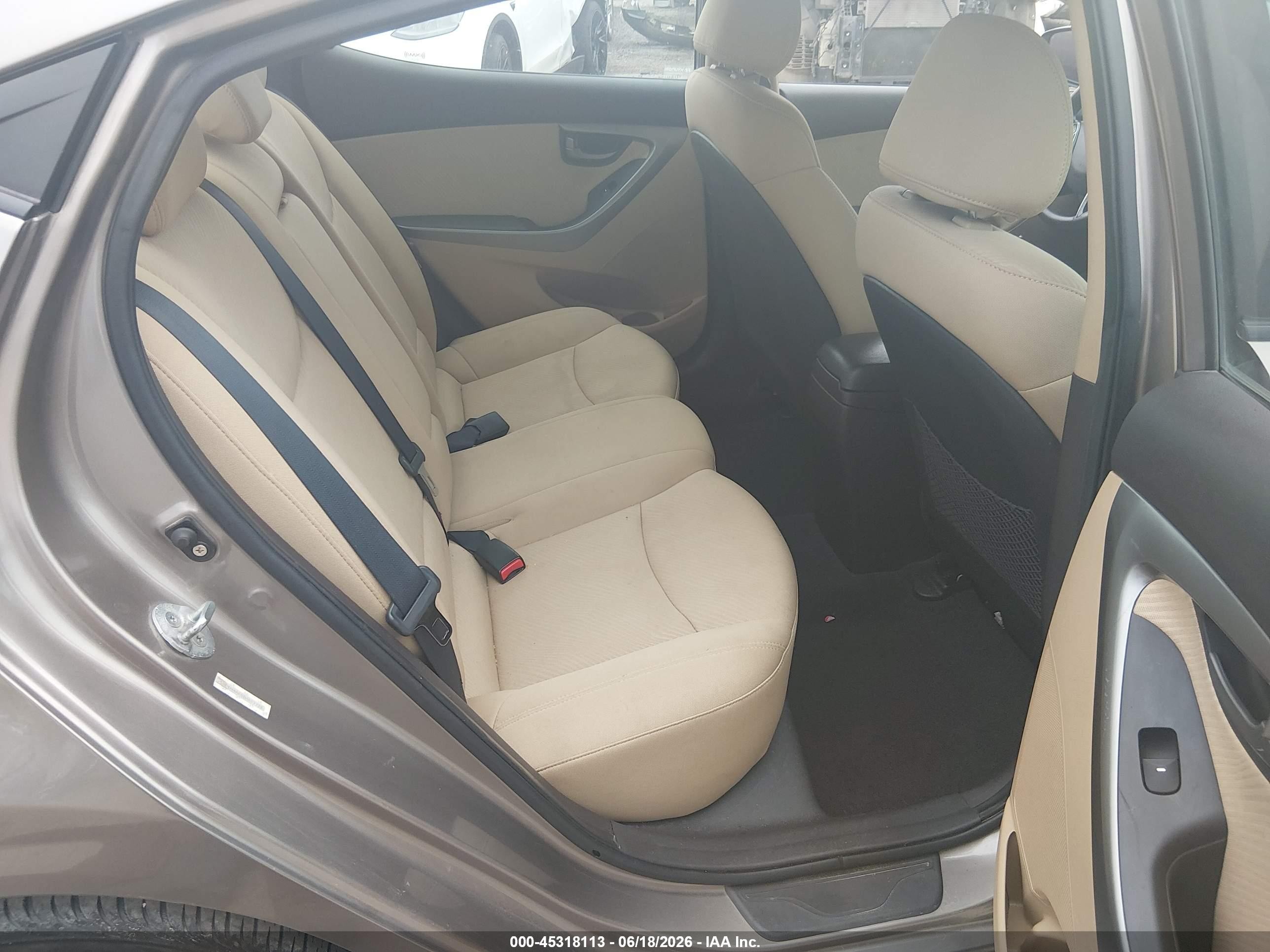 2011 Hyundai Elantra Gls Gray vin: 5NPDH4AE0BH007726