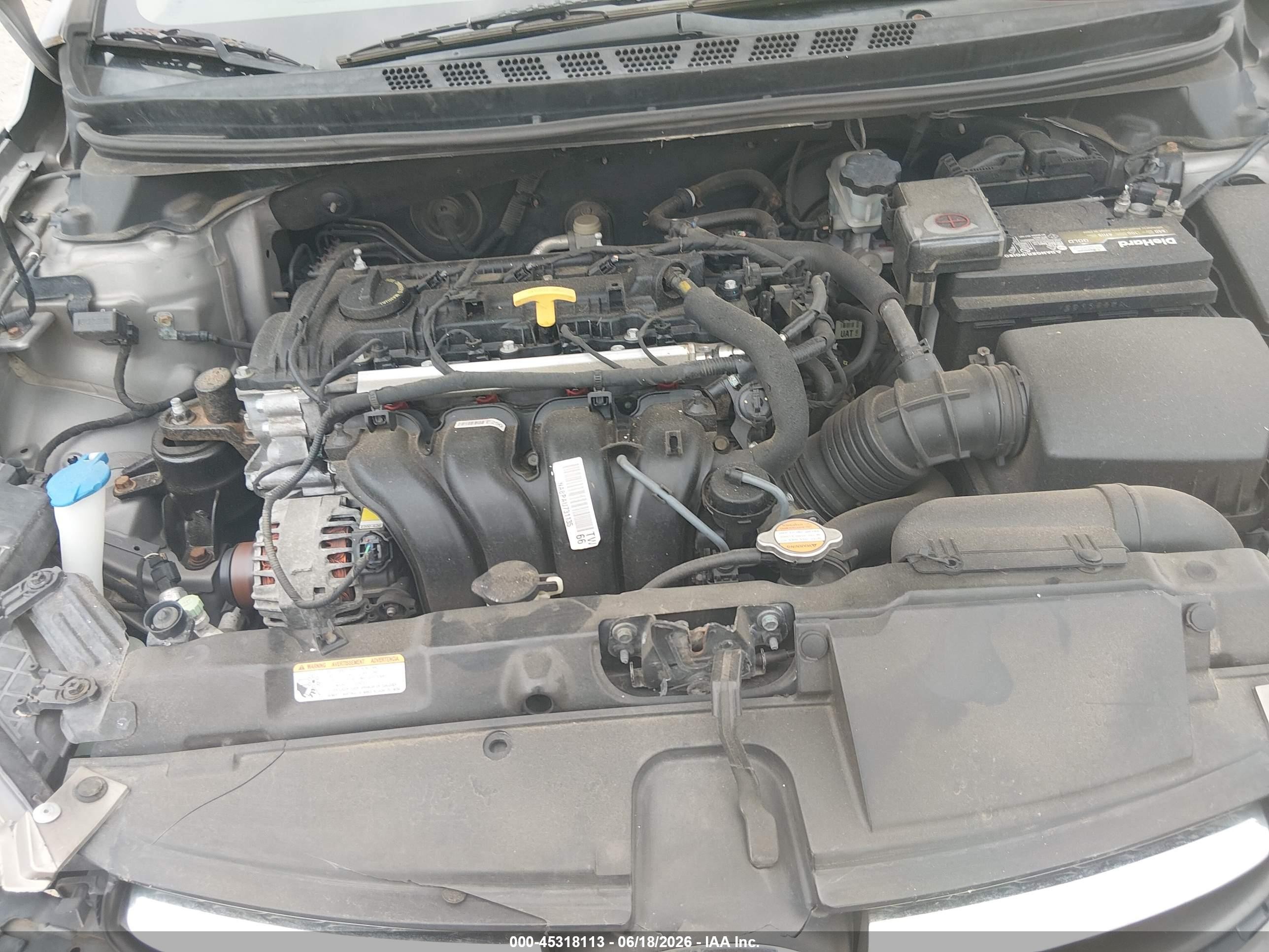 2011 Hyundai Elantra Gls Gray vin: 5NPDH4AE0BH007726