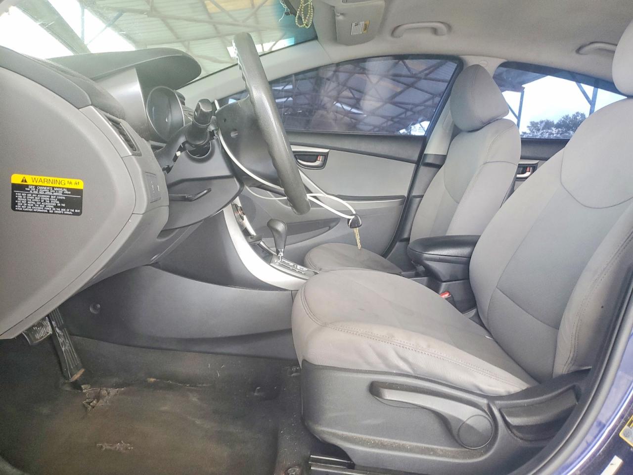 2011 Hyundai Elantra Gls Синий vin: 5NPDH4AE0BH019049
