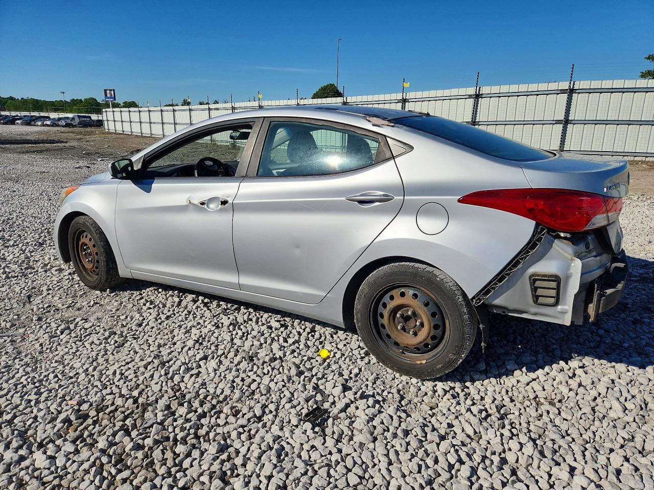 2011 Hyundai Elantra Gls Silver vin: 5NPDH4AE0BH032464