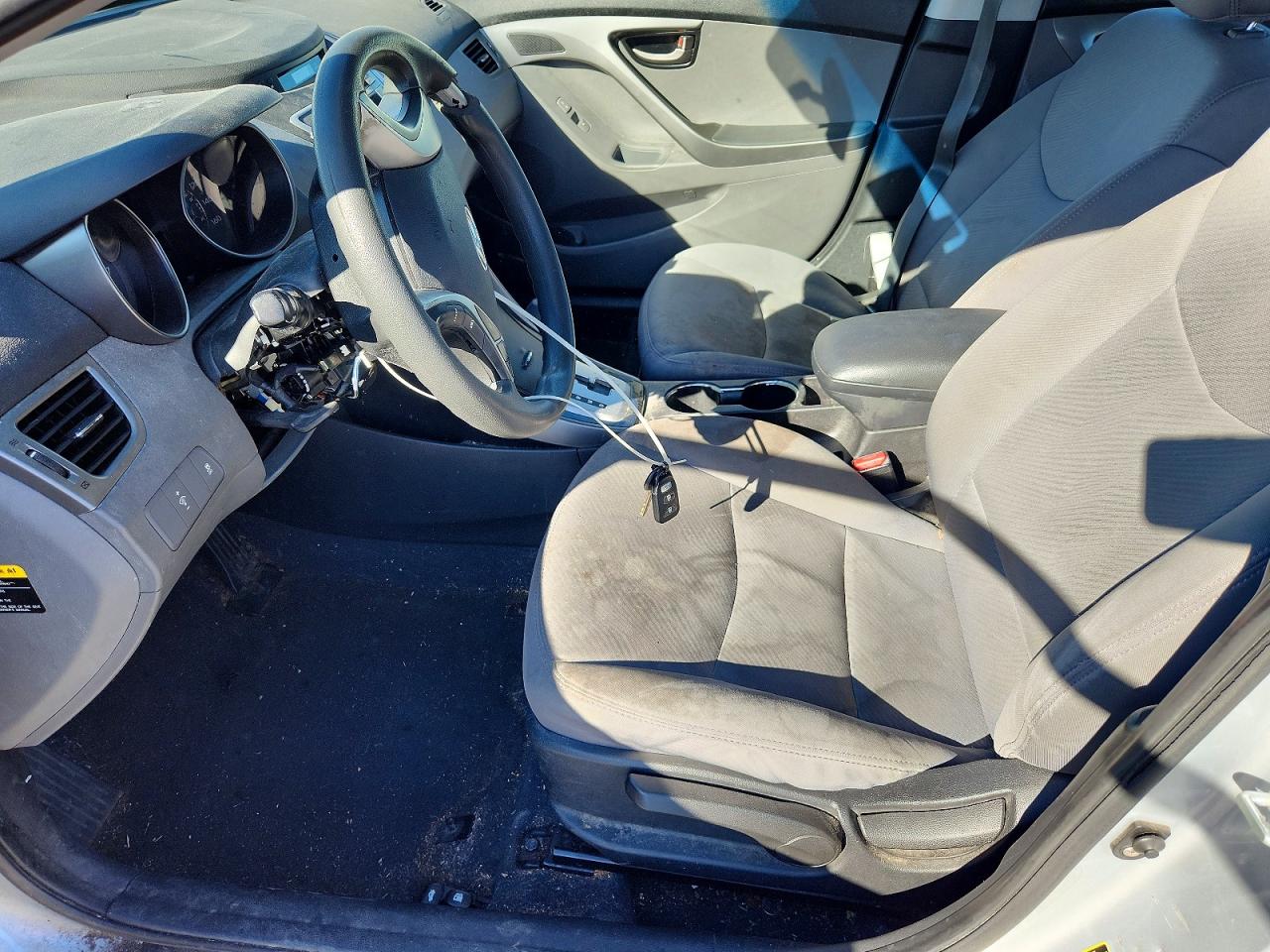 2011 Hyundai Elantra Gls Silver vin: 5NPDH4AE0BH032464