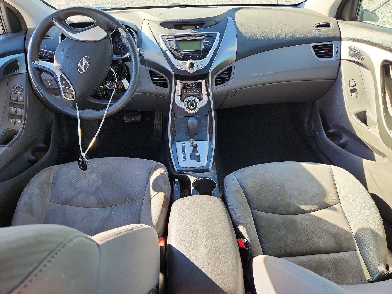 2011 Hyundai Elantra Gls Silver vin: 5NPDH4AE0BH032464