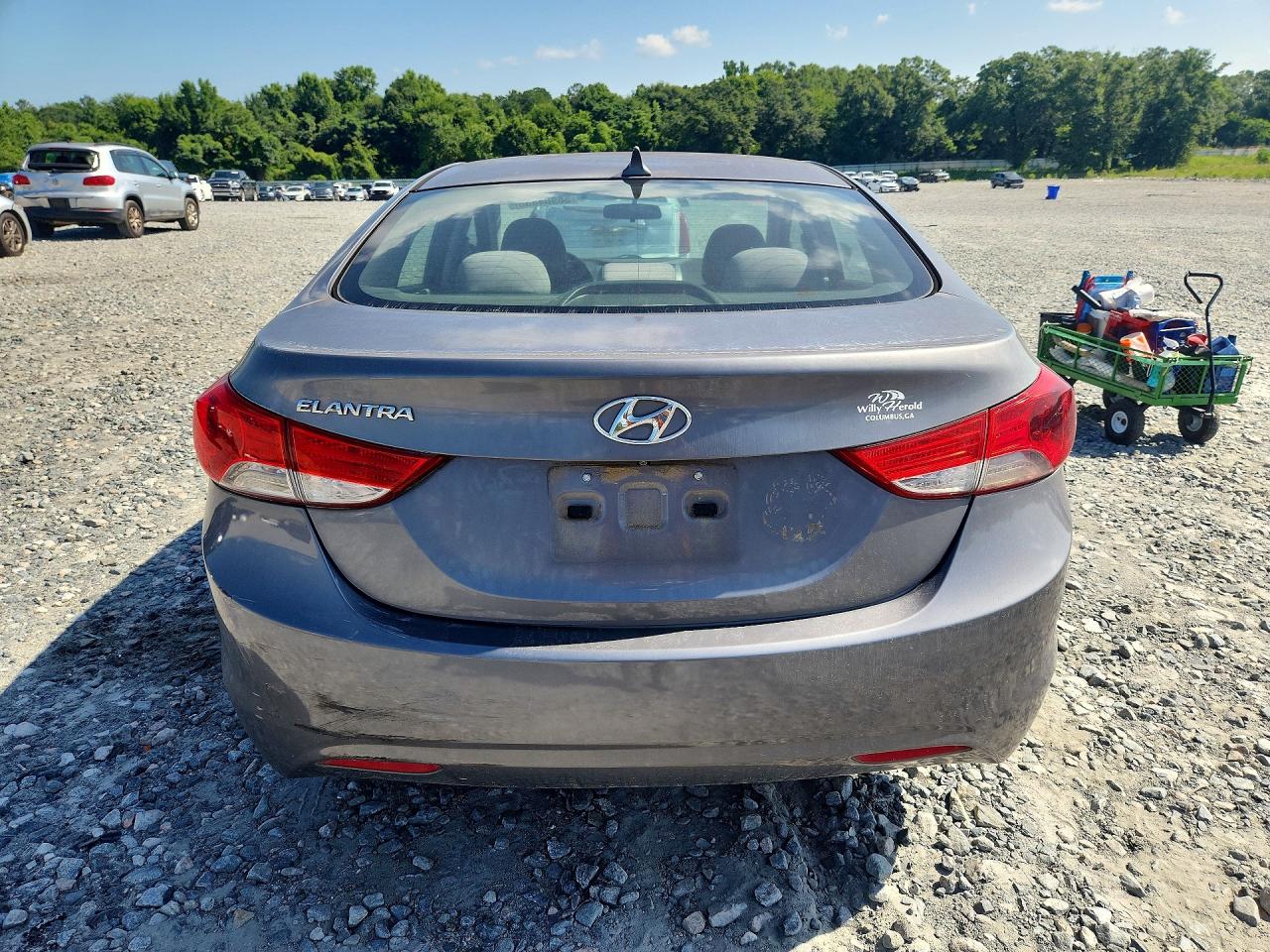 2011 Hyundai Elantra Gls Угольный vin: 5NPDH4AE0BH046879