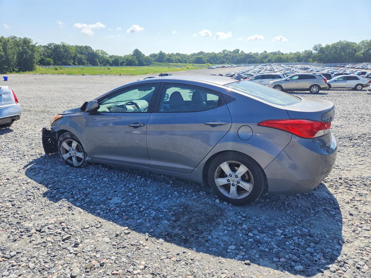 2011 Hyundai Elantra Gls Угольный vin: 5NPDH4AE0BH046879