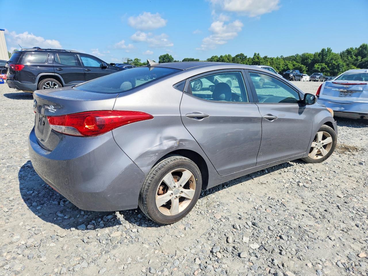 2011 Hyundai Elantra Gls Угольный vin: 5NPDH4AE0BH046879