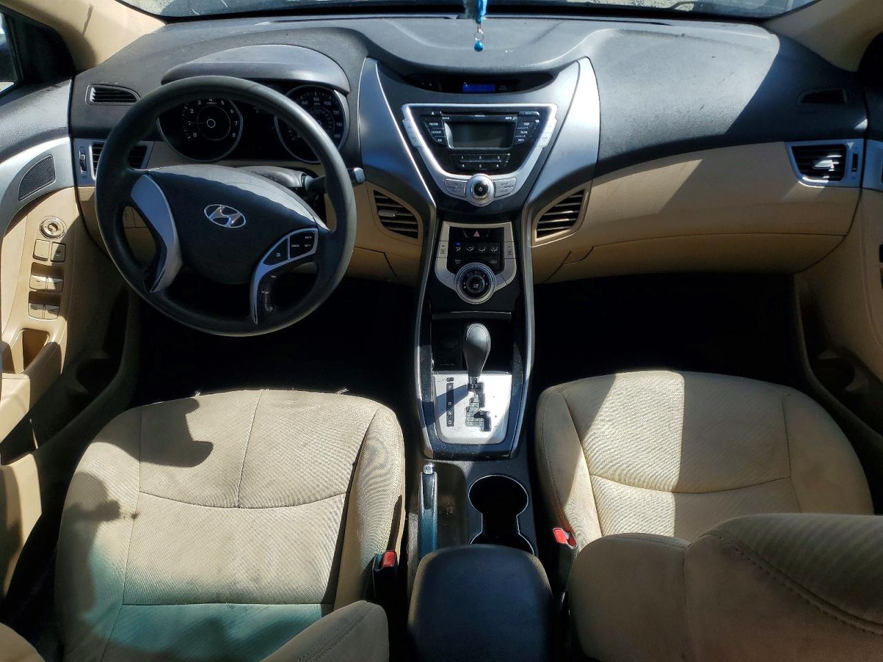 2011 Hyundai Elantra Gls White vin: 5NPDH4AE0BH050804