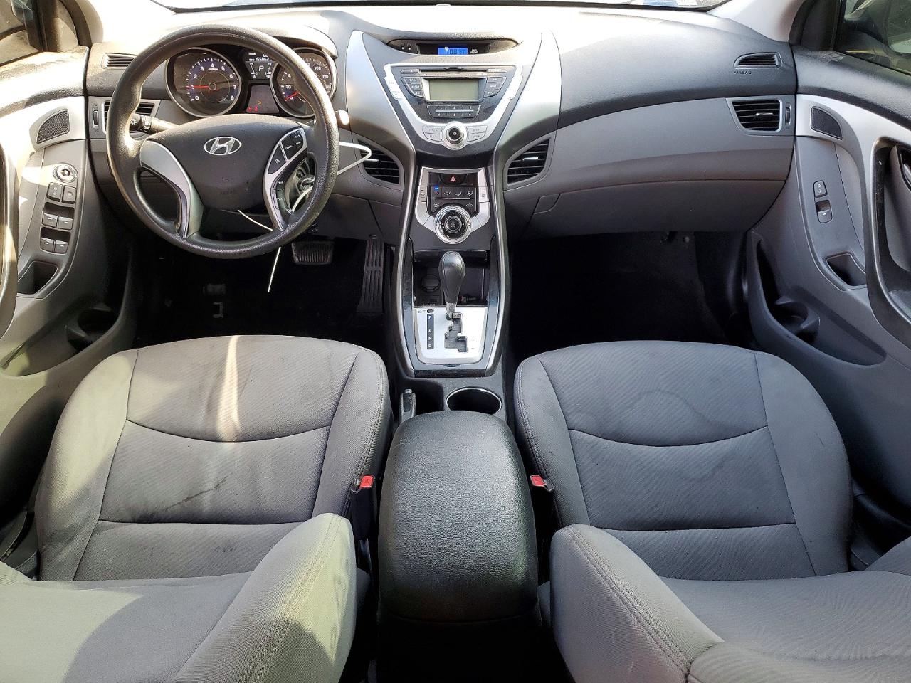 2011 Hyundai Elantra Gls Silver vin: 5NPDH4AE0BH052231