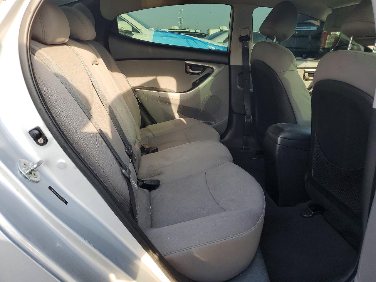 2011 Hyundai Elantra Gls Silver vin: 5NPDH4AE0BH052231