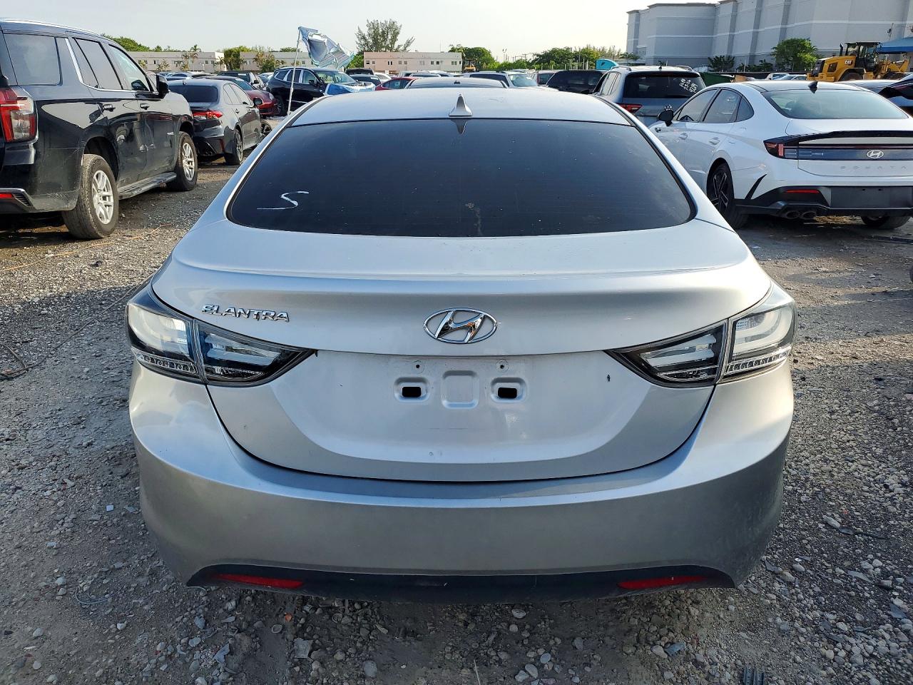 2011 Hyundai Elantra Gls Silver vin: 5NPDH4AE0BH052231