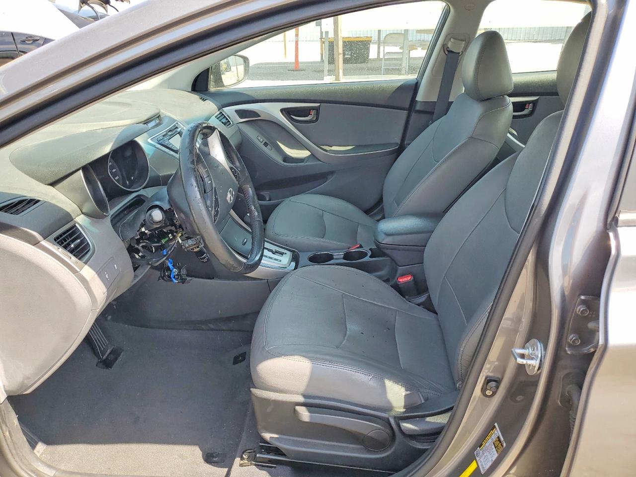 2011 Hyundai Elantra Limited Gray vin: 5NPDH4AE0BH076108