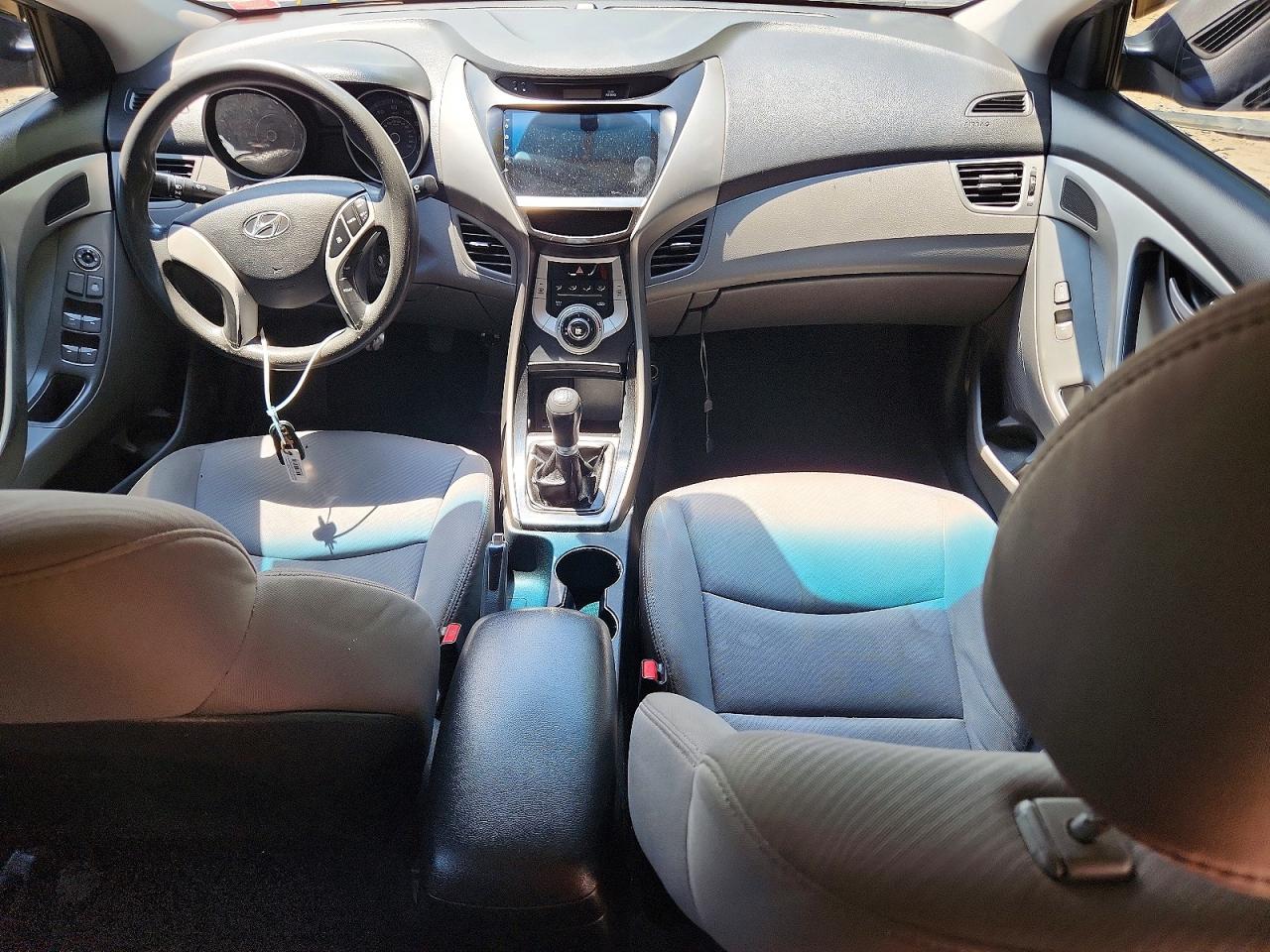 2012 Hyundai Elantra Gls Blue vin: 5NPDH4AE0CH076904