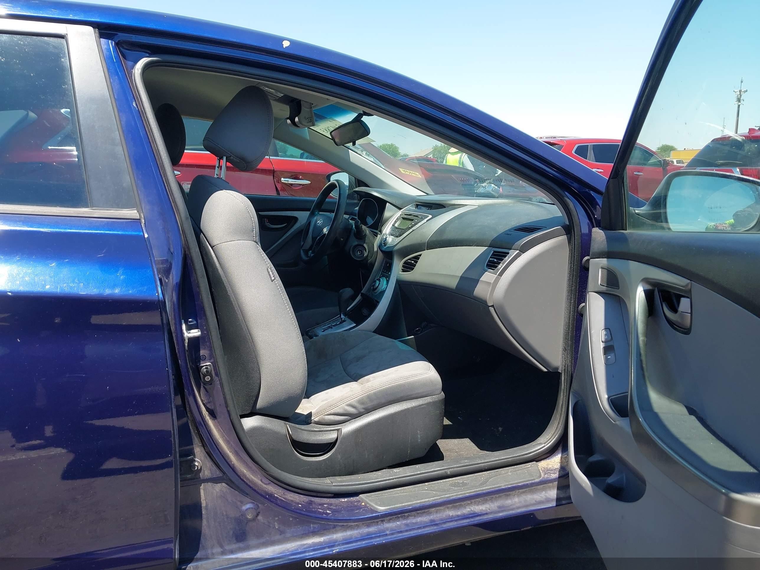 2012 Hyundai Elantra Gls Purple vin: 5NPDH4AE0CH080435