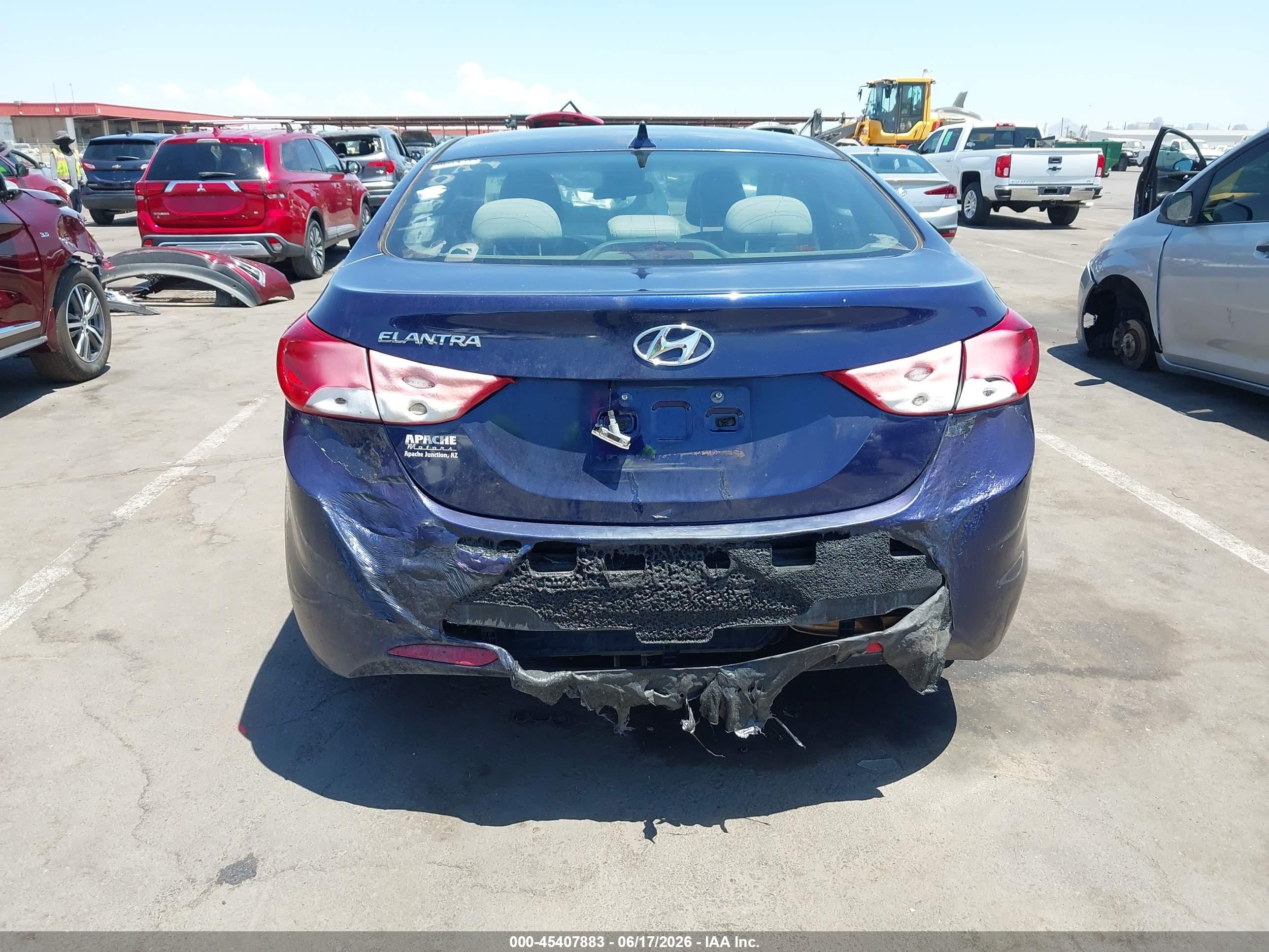 2012 Hyundai Elantra Gls Purple vin: 5NPDH4AE0CH080435