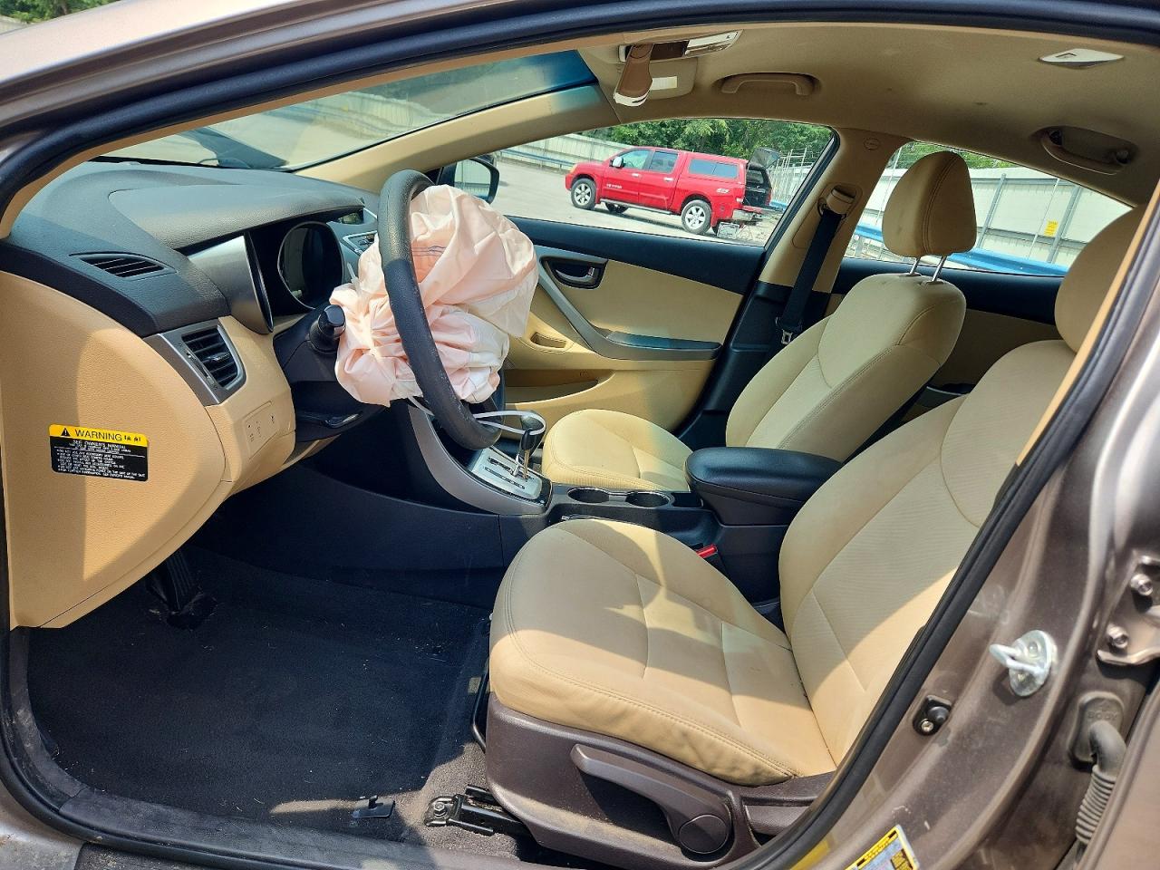 2012 Hyundai Elantra Gls Gray vin: 5NPDH4AE0CH090737