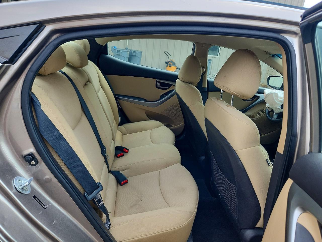 2012 Hyundai Elantra Gls Gray vin: 5NPDH4AE0CH090737