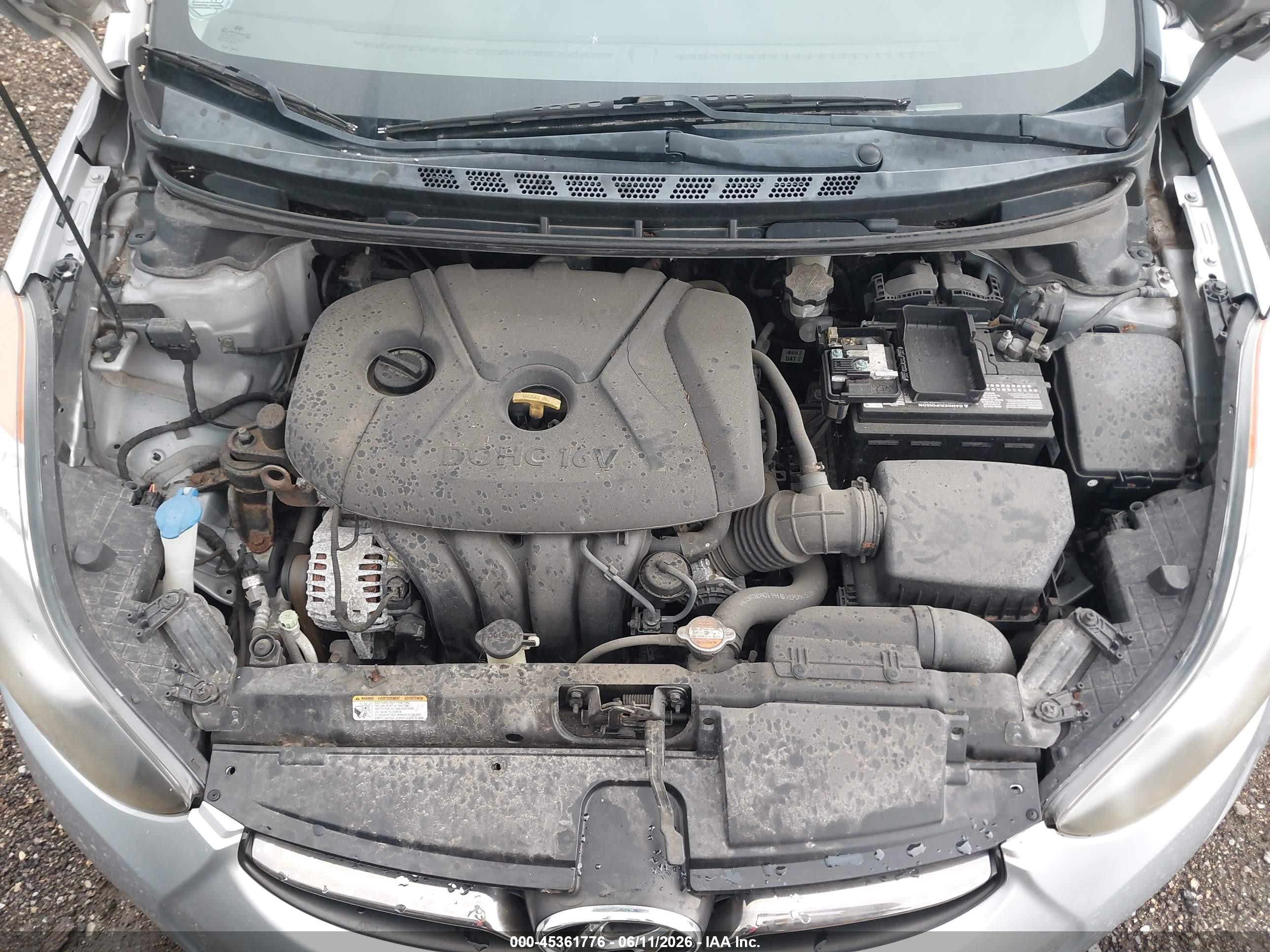 2012 Hyundai Elantra Limited Silver vin: 5NPDH4AE0CH092987