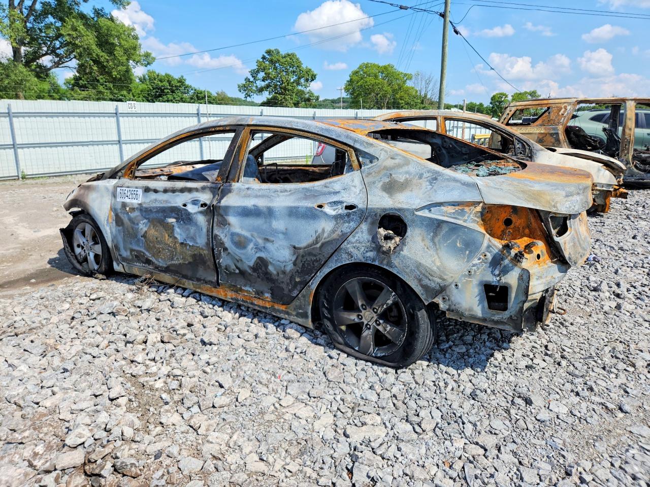 2012 Hyundai Elantra Gls Burn vin: 5NPDH4AE0CH113501
