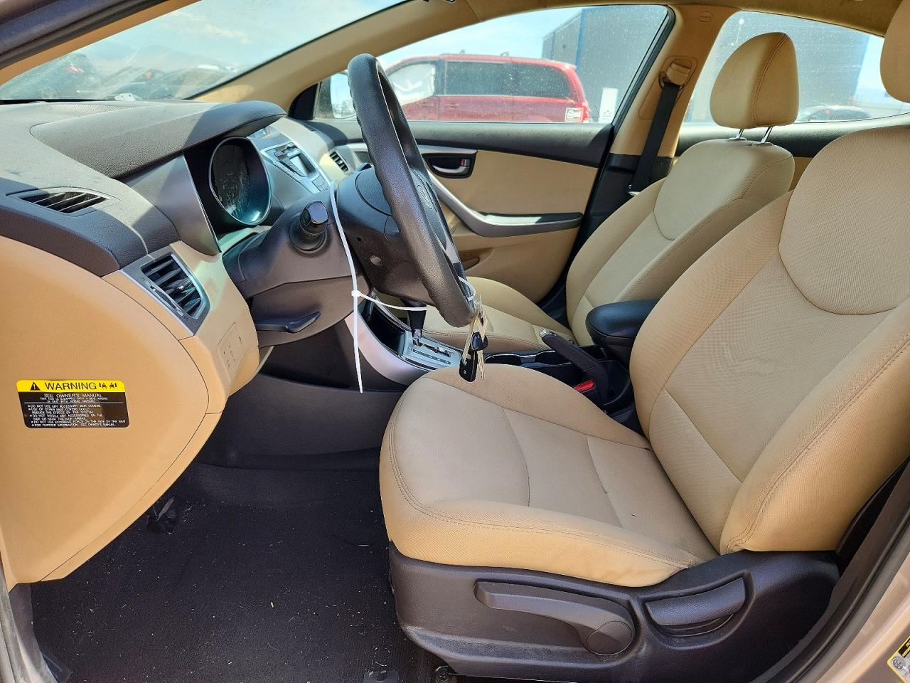 2012 Hyundai Elantra Gls Gray vin: 5NPDH4AE0CH123901