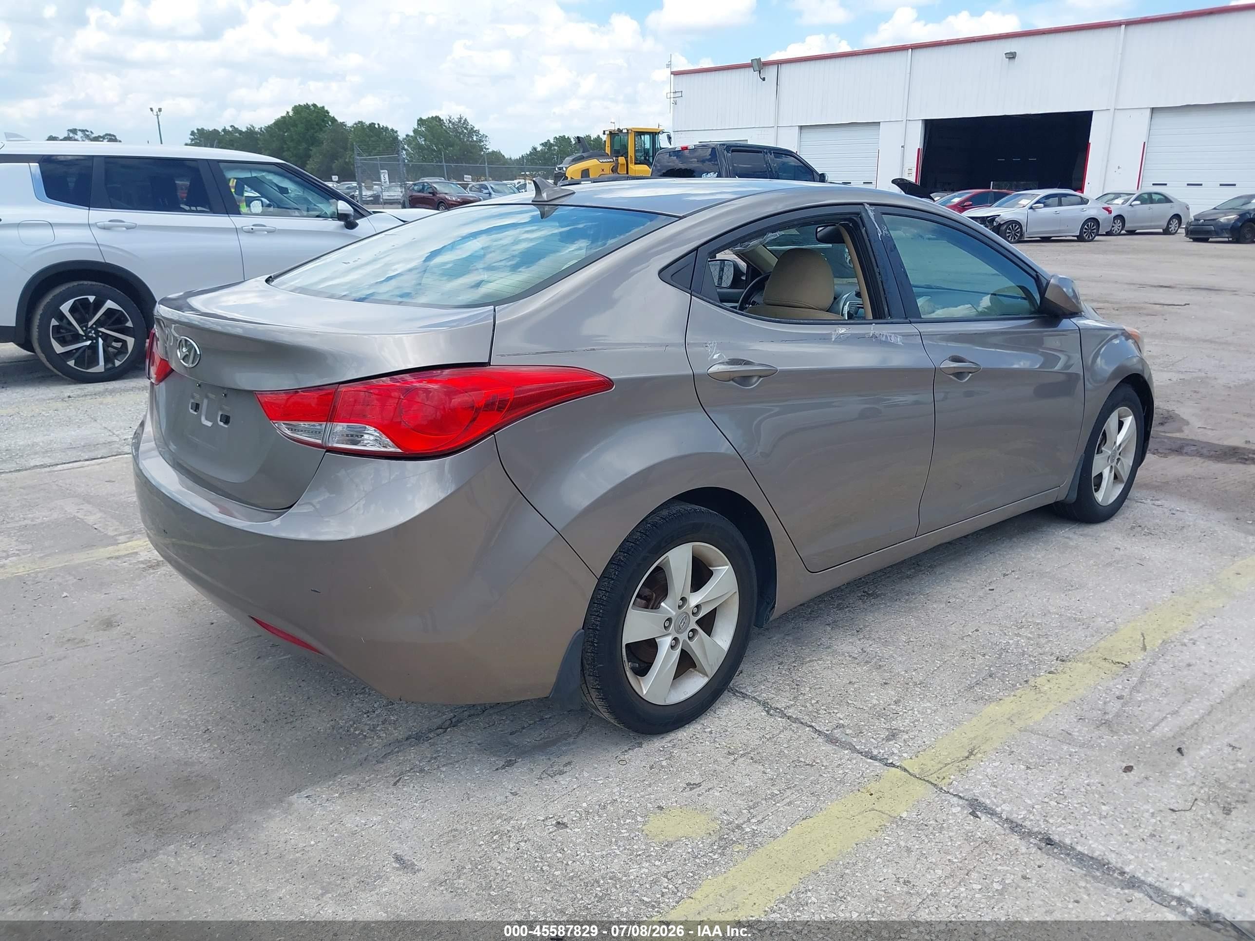 2012 Hyundai Elantra Gls Gold vin: 5NPDH4AE0CH124241