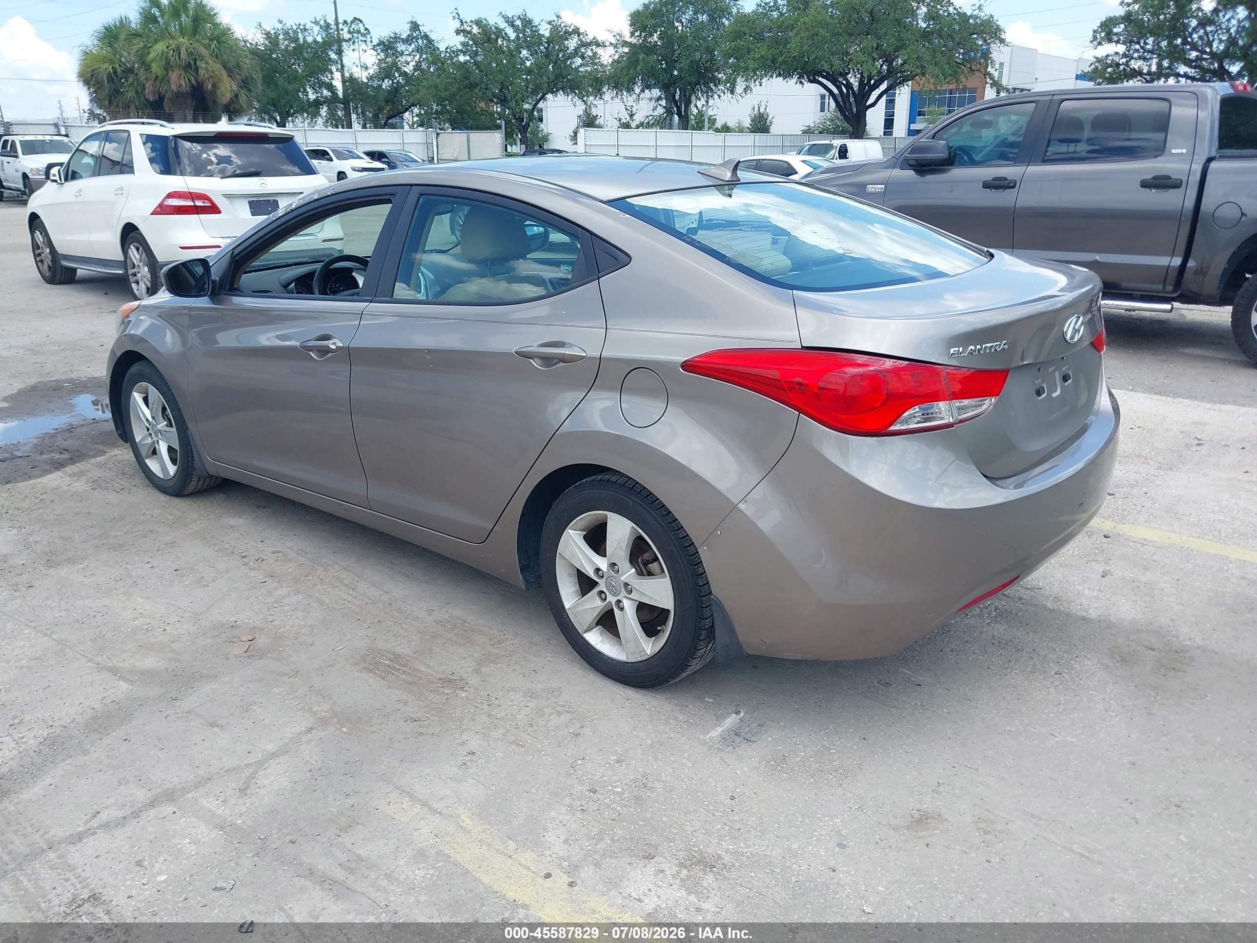 2012 Hyundai Elantra Gls Gold vin: 5NPDH4AE0CH124241