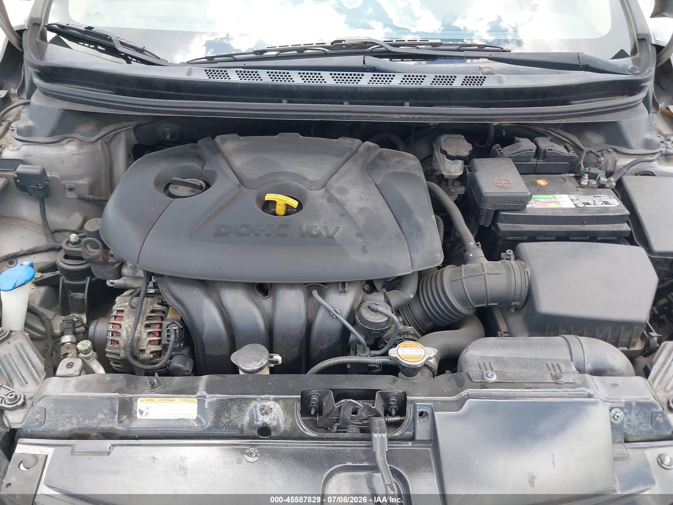 2012 Hyundai Elantra Gls Gold vin: 5NPDH4AE0CH124241