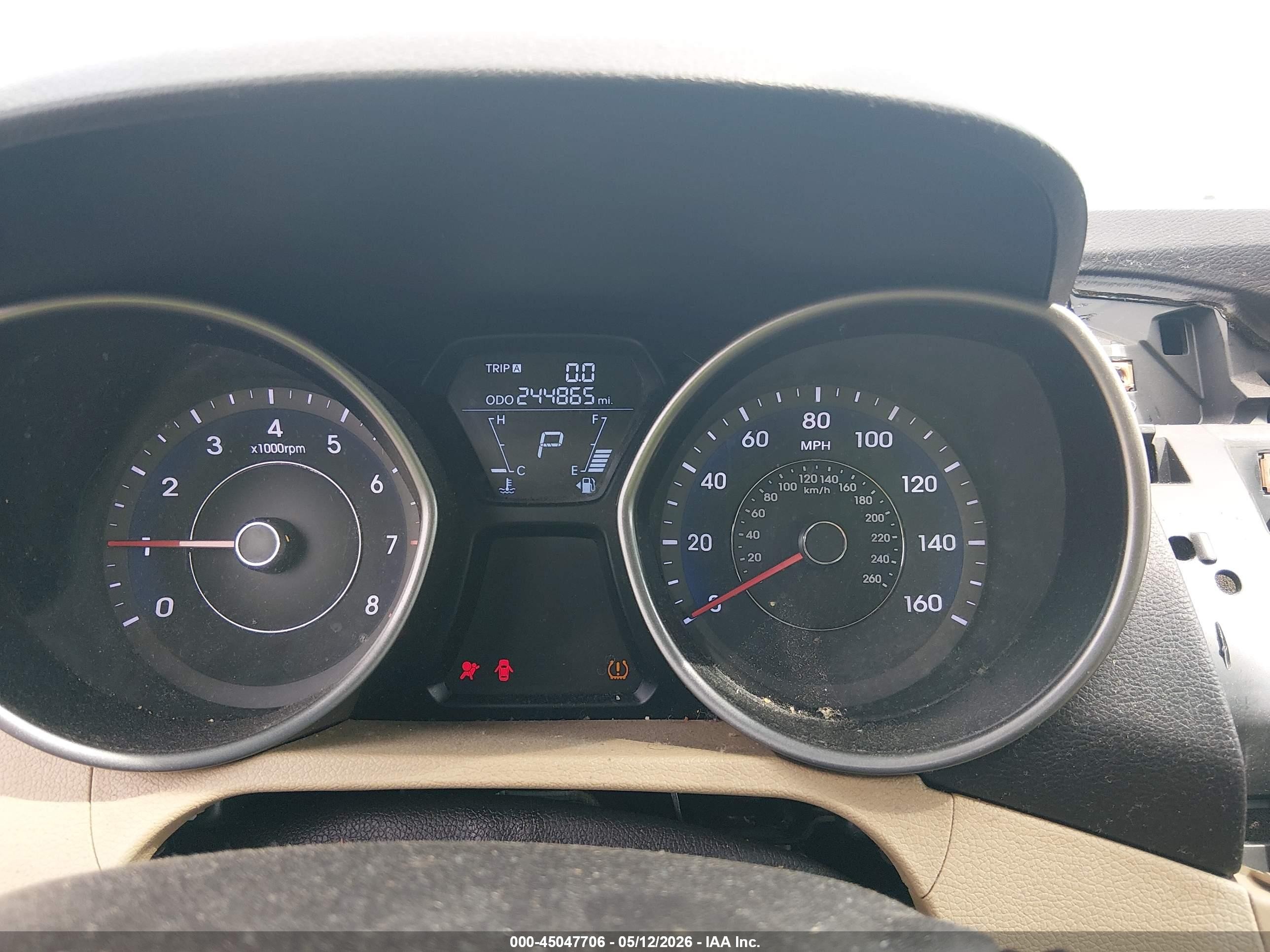2012 Hyundai Elantra Gls White vin: 5NPDH4AE0CH134090