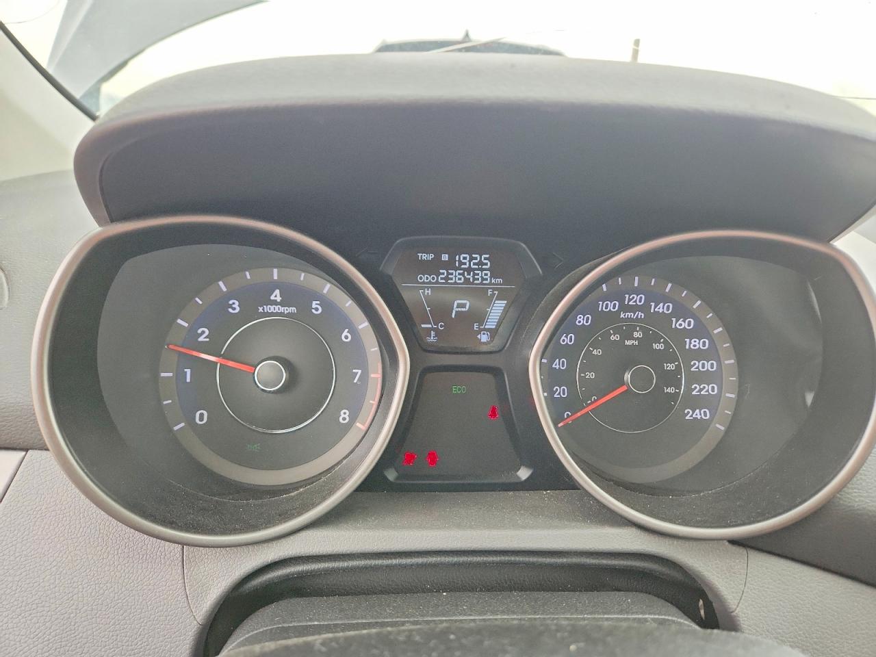 2012 Hyundai Elantra Gls Gray vin: 5NPDH4AE0CH136034