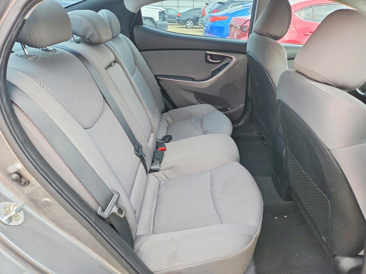 2012 Hyundai Elantra Gls Gray vin: 5NPDH4AE0CH136034