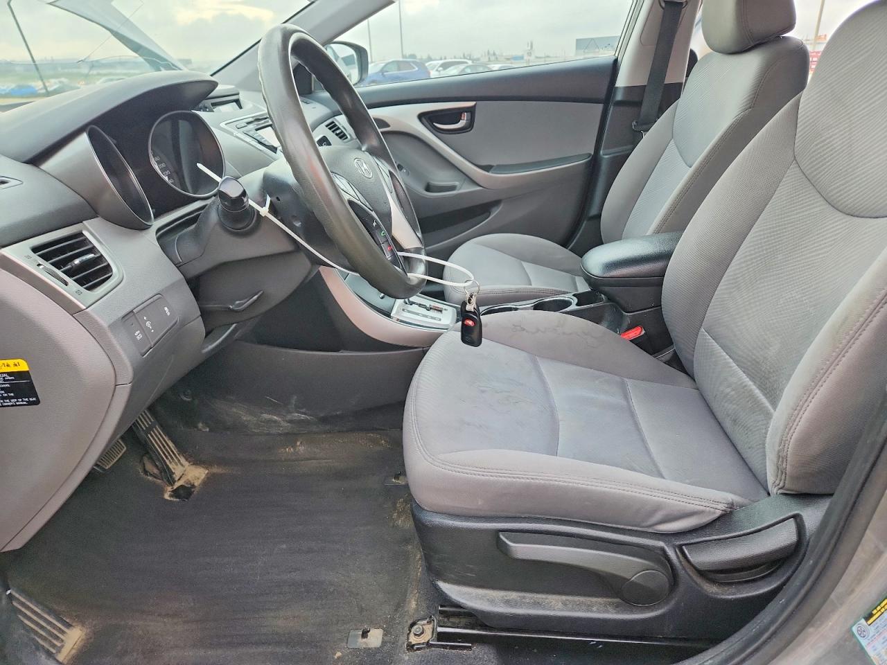 2012 Hyundai Elantra Gls Gray vin: 5NPDH4AE0CH136034
