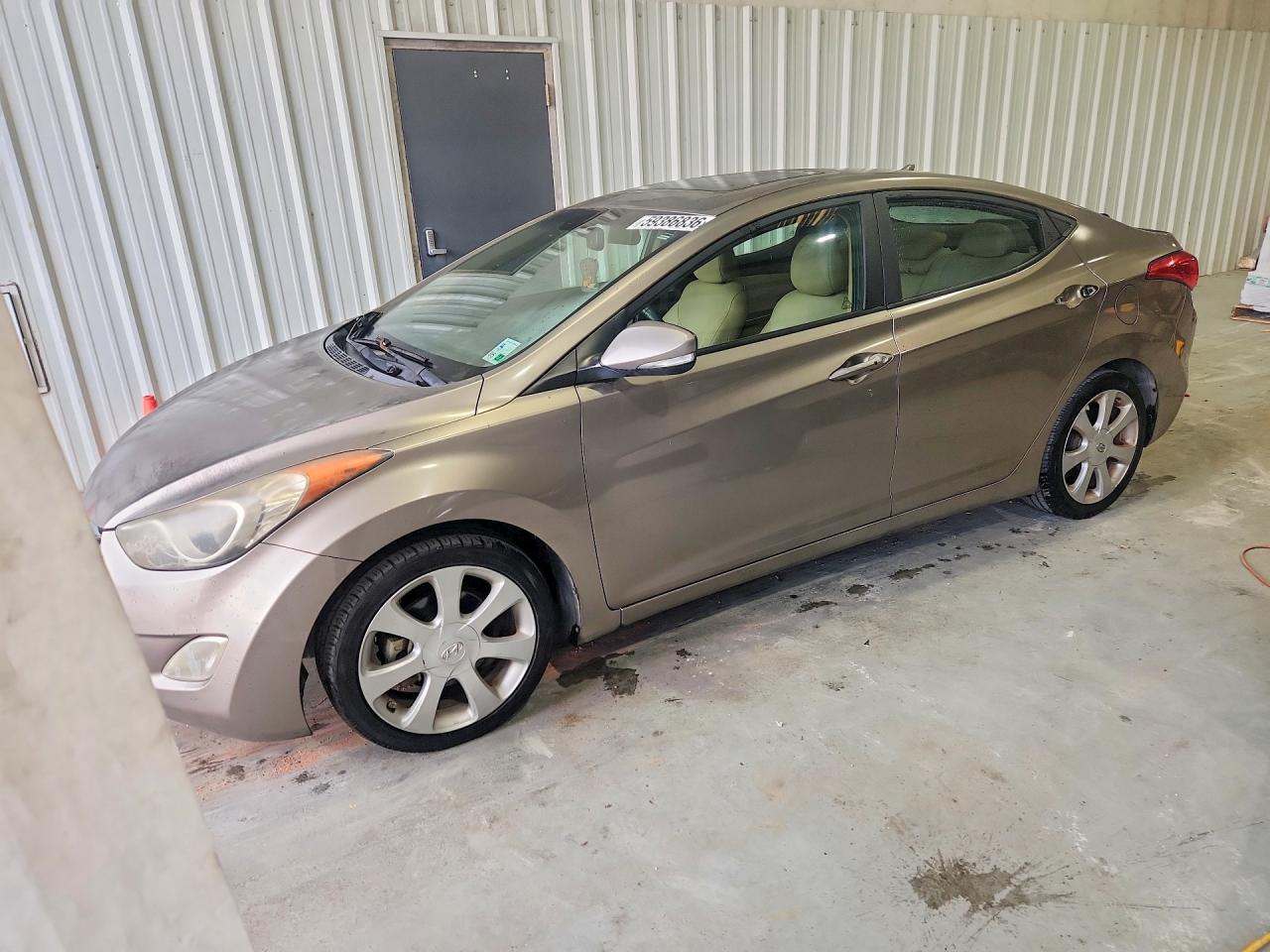 2013 Hyundai Elantra Limited Gold vin: 5NPDH4AE0DH161680