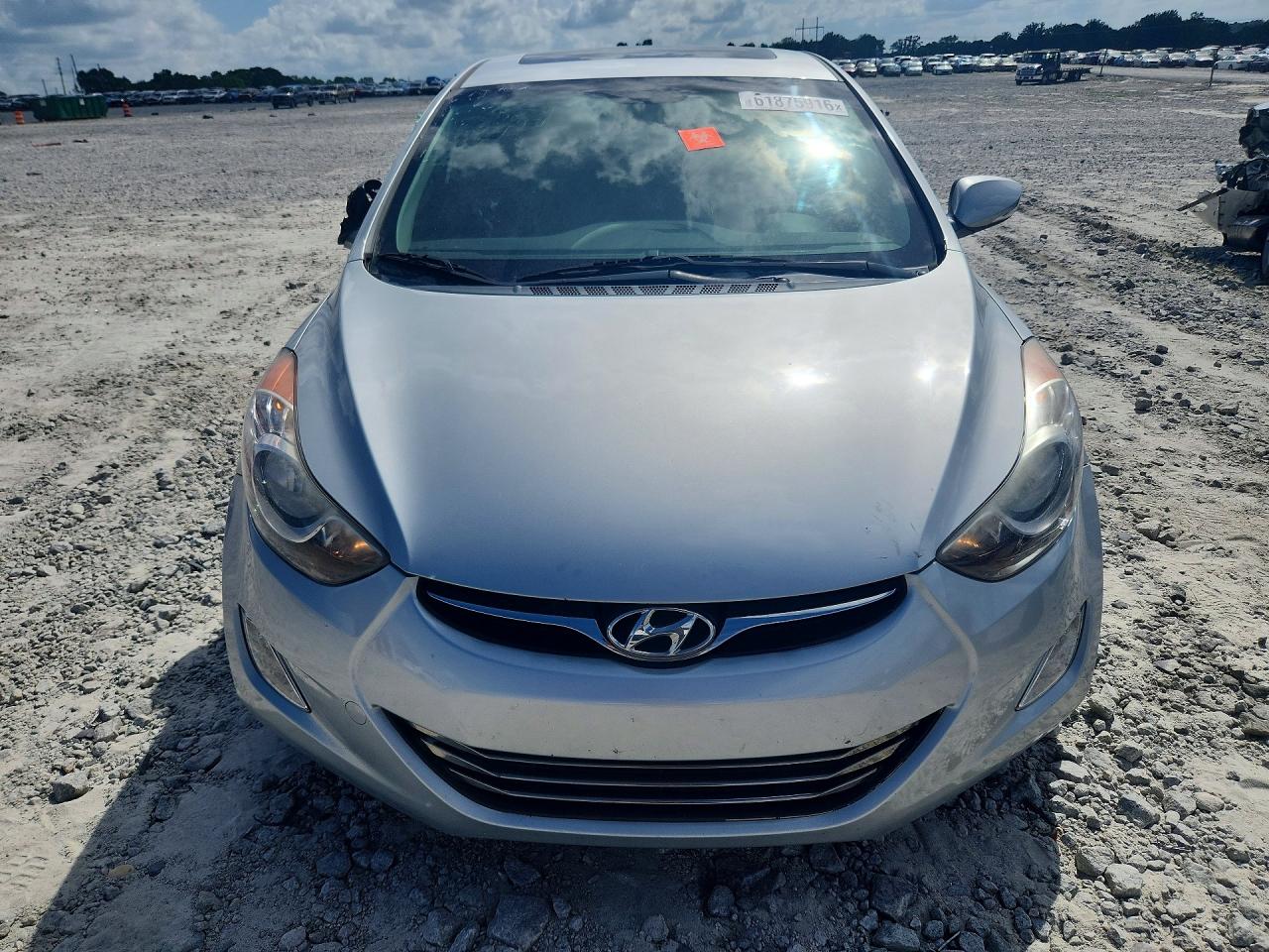 2013 Hyundai Elantra Limited Серебряный vin: 5NPDH4AE0DH169861