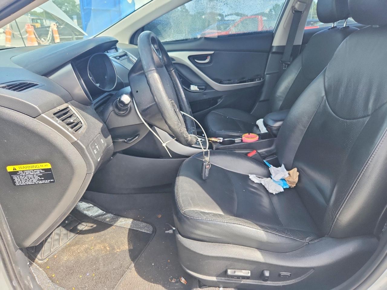 2013 Hyundai Elantra Limited Серебряный vin: 5NPDH4AE0DH169861