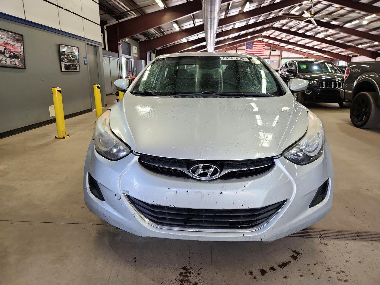 2013 Hyundai Elantra Gls Серебряный vin: 5NPDH4AE0DH173831