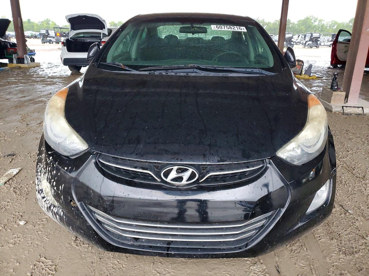 2013 Hyundai Elantra Limited Black vin: 5NPDH4AE0DH185915