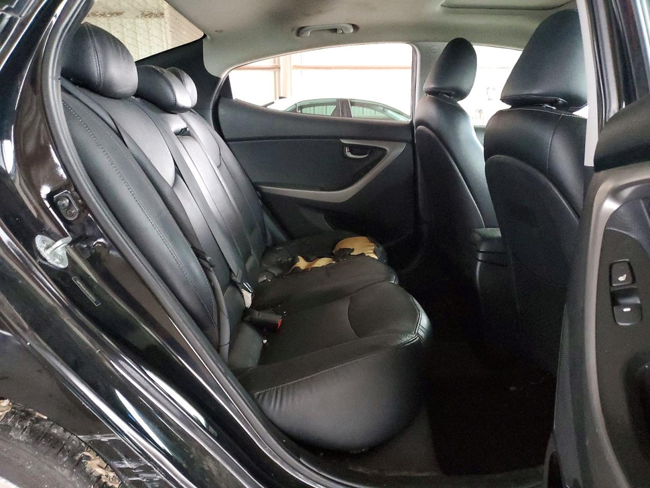 2013 Hyundai Elantra Limited Black vin: 5NPDH4AE0DH185915