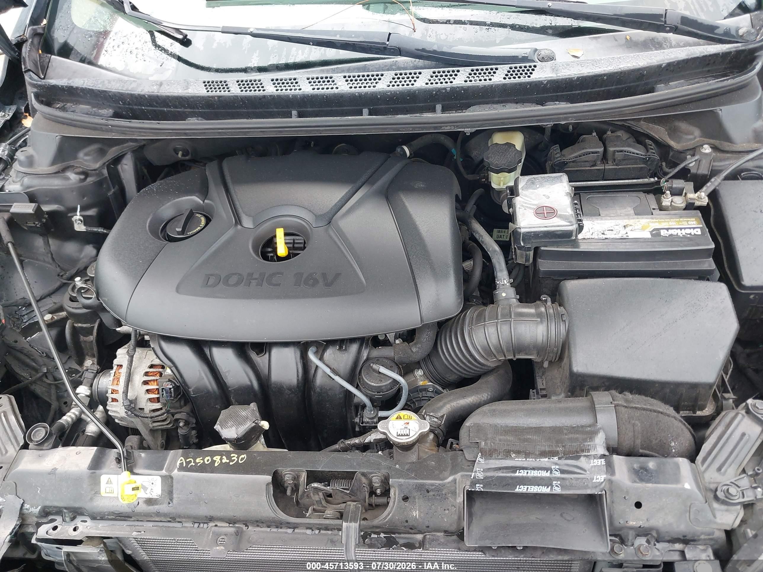 2013 Hyundai Elantra Limited Черный vin: 5NPDH4AE0DH194100