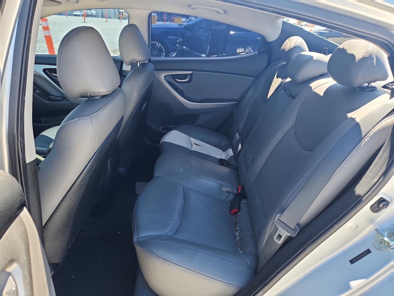 2013 Hyundai Elantra Limited Silver vin: 5NPDH4AE0DH209257