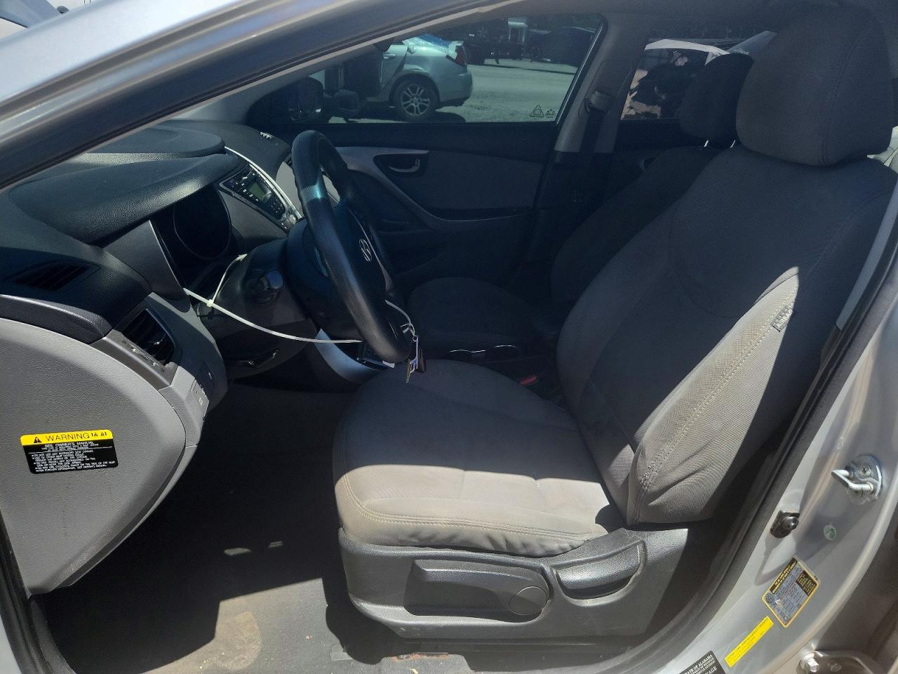 2013 Hyundai Elantra Gls Silver vin: 5NPDH4AE0DH212496