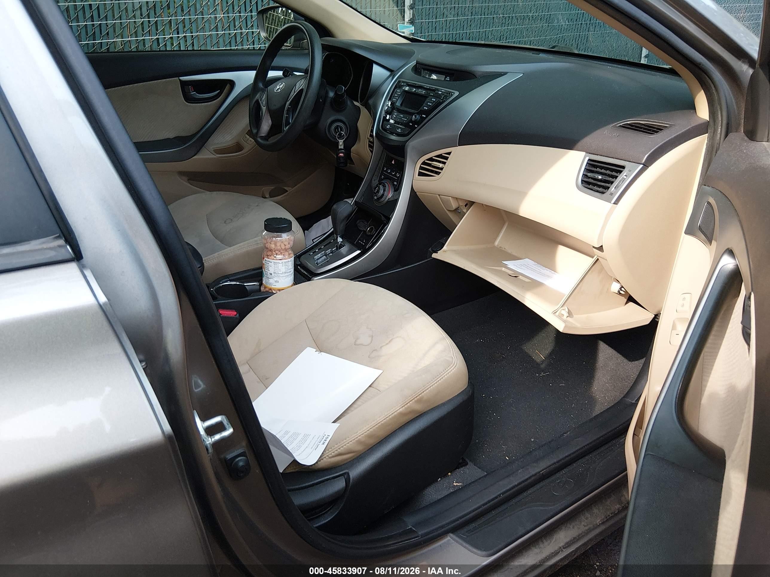 2013 Hyundai Elantra Gls Gold vin: 5NPDH4AE0DH223028