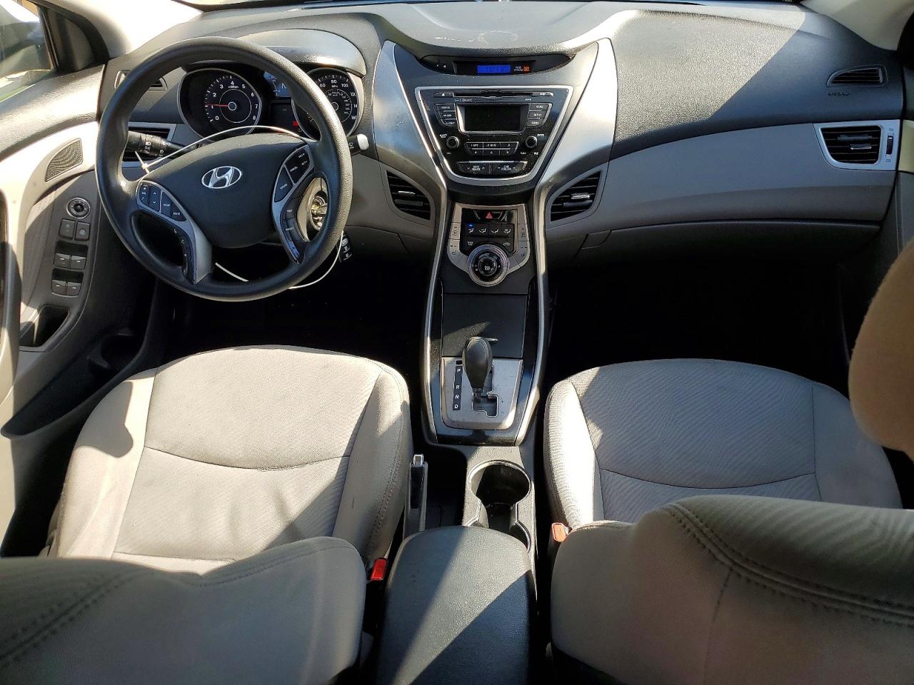 2013 Hyundai Elantra Gls Silver vin: 5NPDH4AE0DH228715