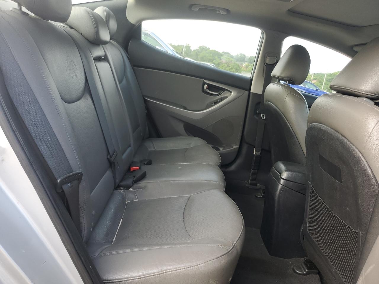 2013 Hyundai Elantra Gls Silver vin: 5NPDH4AE0DH230173