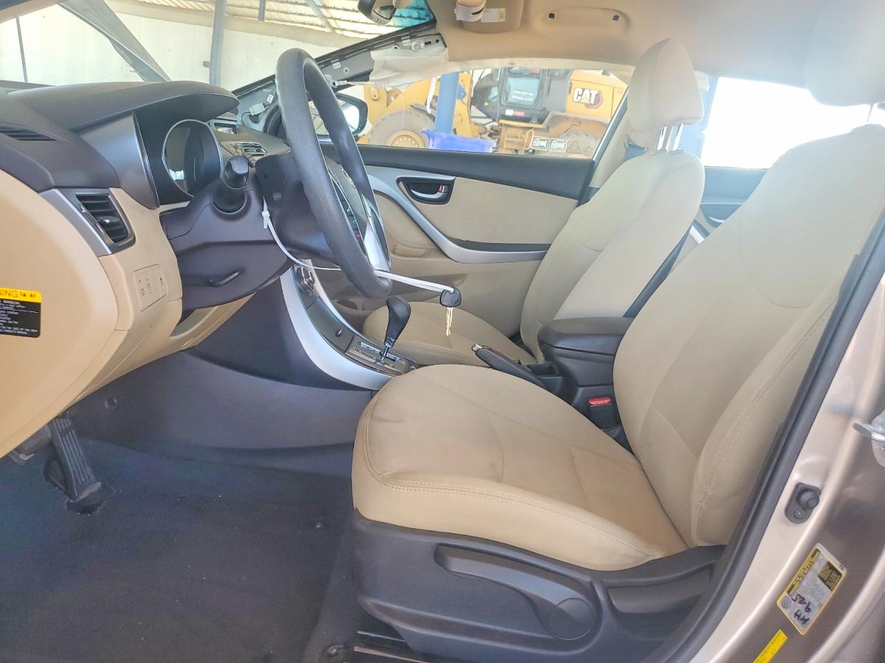 2013 Hyundai Elantra Gls Tan vin: 5NPDH4AE0DH237219