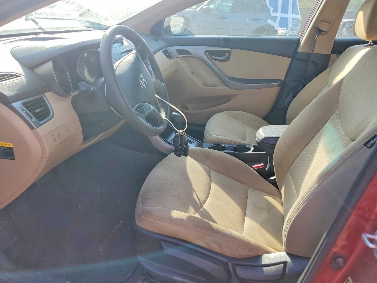 2013 Hyundai Elantra Gls Burgundy vin: 5NPDH4AE0DH237866