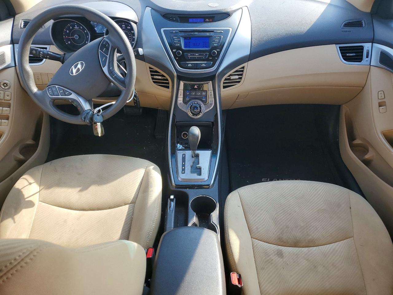 2013 Hyundai Elantra Gls Burgundy vin: 5NPDH4AE0DH237866