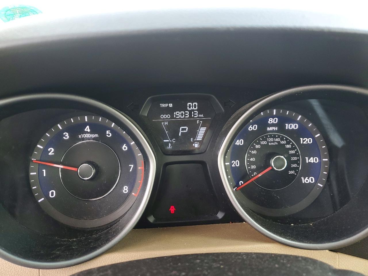 2013 Hyundai Elantra Gls White vin: 5NPDH4AE0DH242663